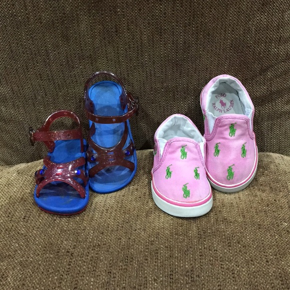 💗 RALPH LAUREN 💗 COLLECTION & DISNEY SUPER CUTE BABY KIDS SHOES . - Picture 3 of 4